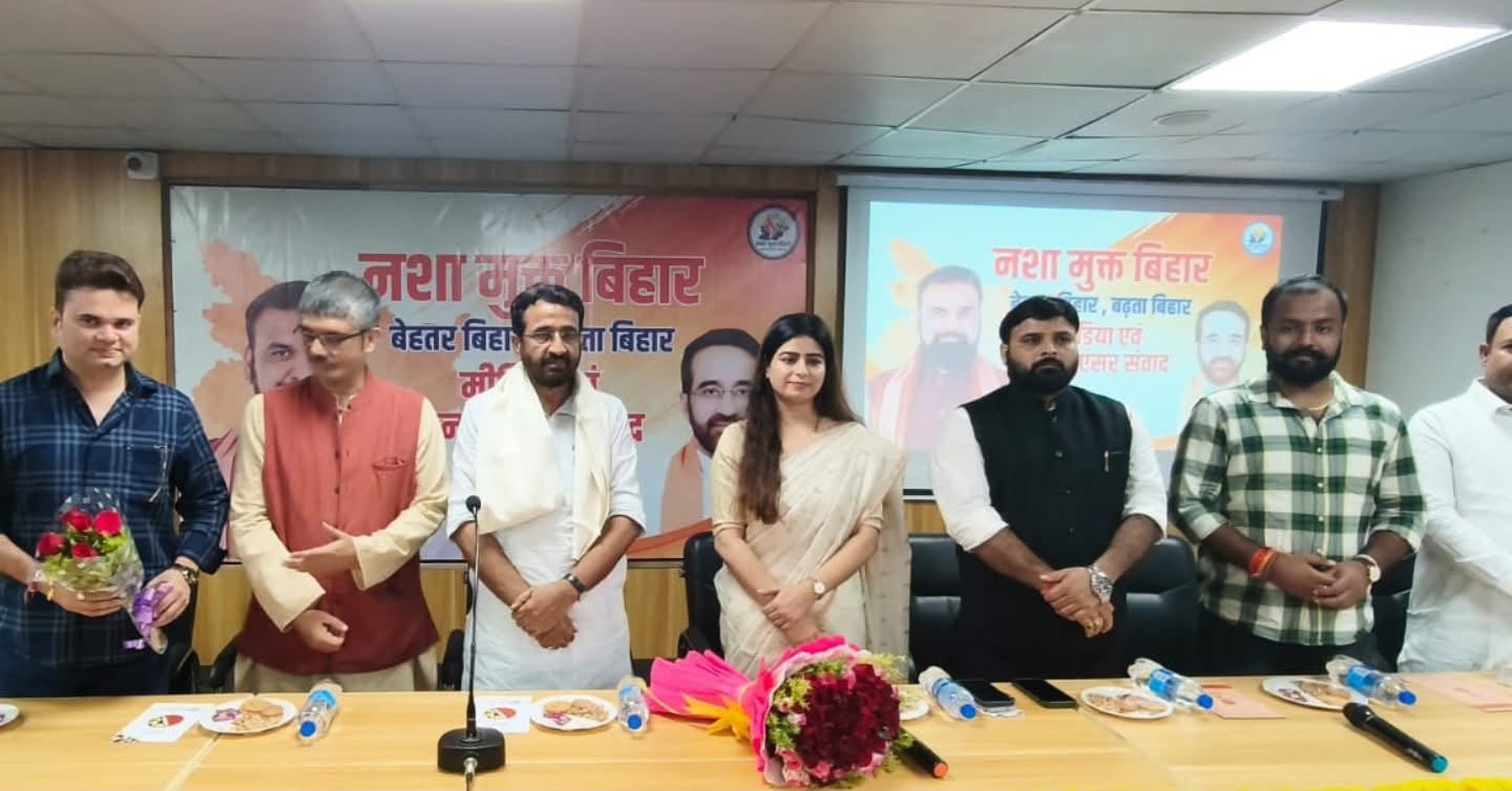 Panel for Influencer Meet Patna For Nasha mukt BIhar Programme